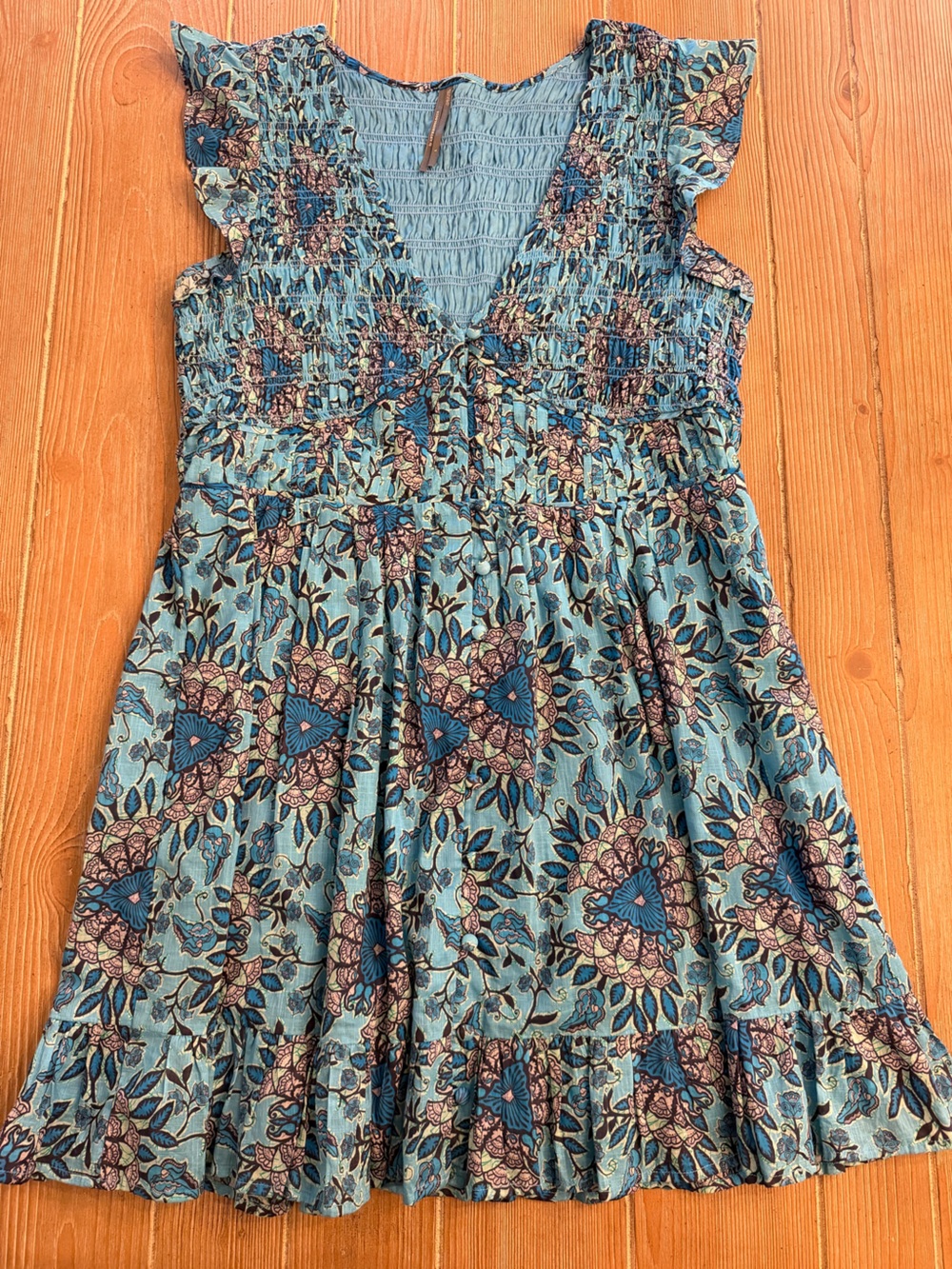 By Anthropologie Peregine Dress in Blue